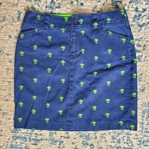 Lilly Pulitzer Palm Print Skirt 🌴